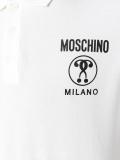 logo print polo shirt