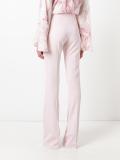 tailored flared trousers