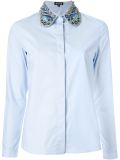 embellished collar shirt