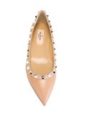 'Rockstud'平底鞋