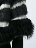 fur cropped jacket