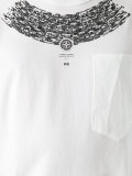 chest pocket printed T-shirt