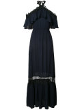 long halter-neck dress 