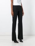 tailored trim detail trousers