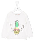 pineapple print sweatshirt