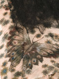 floral and butterfly scarf