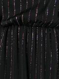 glitter pinstripe dress
