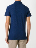 floral embroidered polo shirt 