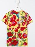 roses print T-shirt