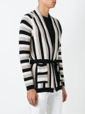 striped cardigan