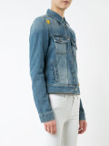 flap pockets denim jacket