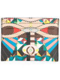 geometric pattern cardholder