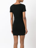 V-neck mini dress