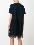 lace flared dress