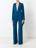 V-neck jumpsuit