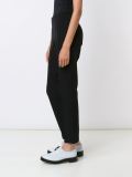 straight cropped trousers