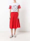 paradise print skirt
