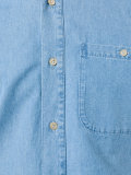 button-down denim shirt