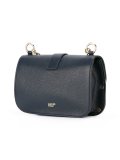 metallic detail shoulder bag