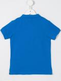 check trim polo shirt