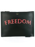 Freedom印花手拿包