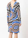wheels print dress 