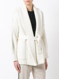 belted cardigan 