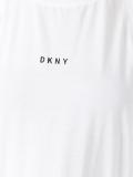 logo print tank top