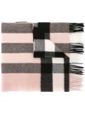 checked scarf