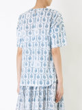 floral print T-shirt