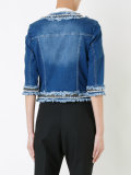 cropped denim jacket