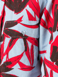 graphic leaf print shirt