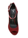 peep toe stiletto pumps