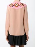 floral yoke shirt