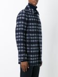 checked short coat