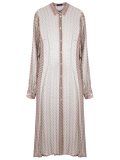 sheer shirt dress