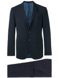 single-breasted formal suit 
