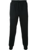 elasticated waistband cropped trousers