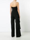 draped detail jumpsuit