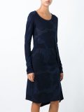 longsleeved jersey dress