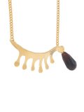 'In Mood For Love' eyelash garnet necklace