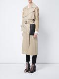 padded shoulder mid coat