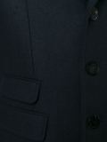 layered hooded coat