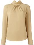 high collar shirt