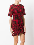 Wallace checked dress