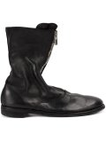 front zip boots