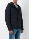 hooded padded jacket