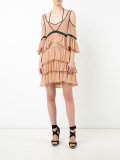 ruffled dress