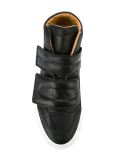 velcro fastening hi-top sneakers