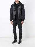 zip up hooded jacket